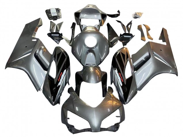 2004-2005 Silver Glossy Black Honda CBR1000RR Motorcycle Fairing Australia