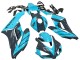 2004-2005 Light Blue Glossy Black Honda CBR1000RR Motorcycle Fairings Australia