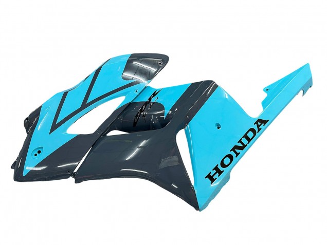 2004-2005 Light Blue Glossy Black Honda CBR1000RR Motorcycle Fairings Australia