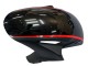 2004-2005 Glossy Black Glossy Grey Red Stripe Honda CBR1000RR Motorcycle Fairings Australia