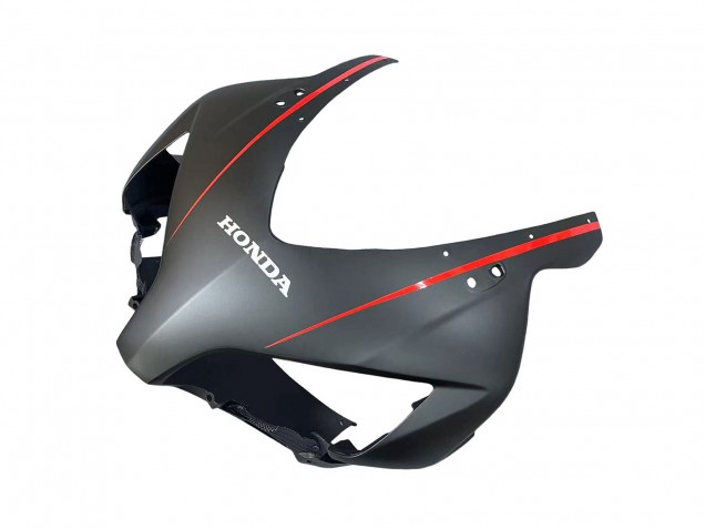 2004-2005 Glossy Black Glossy Grey Red Stripe Honda CBR1000RR Motorcycle Fairings Australia