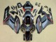 2004-2005 Glossy Black Glossy Grey Red Stripe Honda CBR1000RR Motorcycle Fairings Australia