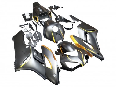 2004-2005 Matte Grey Gold Honda CBR1000RR Motorcycle Fairings Australia