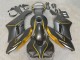 2004-2005 Matte Grey Gold Honda CBR1000RR Motorcycle Fairings Australia
