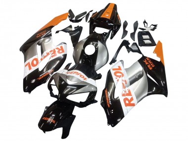 2004-2005 Orange Silver Glossy Black Repsol Honda CBR1000RR Motorcycle Fairings Australia