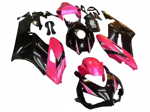 2004-2005 Pink Glossy Black Honda CBR1000RR Motorcycle Fairings Australia