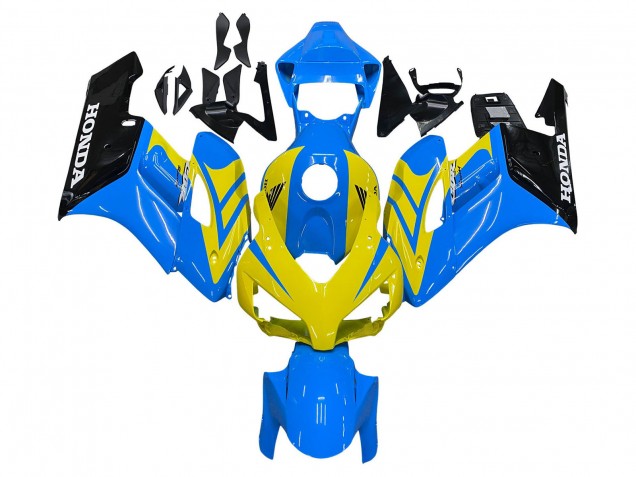 2004-2005 Blue Yellow Glossy Black Honda CBR1000RR Motorcycle Fairings Australia