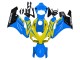 2004-2005 Blue Yellow Glossy Black Honda CBR1000RR Motorcycle Fairings Australia