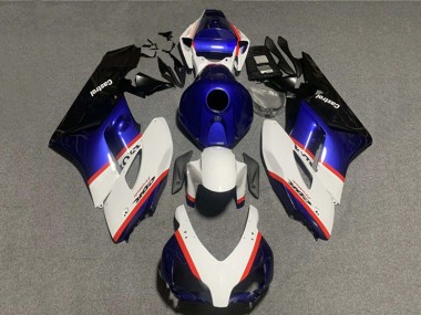 2004-2005 White Blue Red Castrol Honda CBR1000RR Motorcycle Fairings Australia
