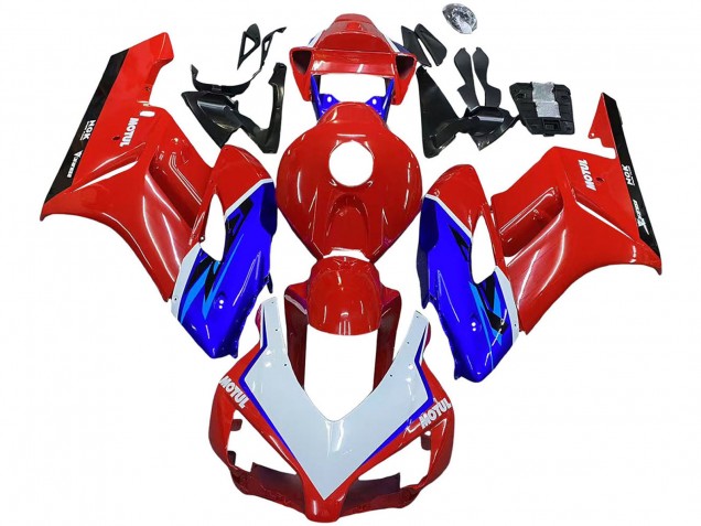 2004-2005 Red Blue White Black Motul Honda CBR1000RR Motorcycle Fairings Australia