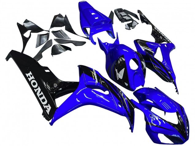 2006-2007 Blue Glossy Black Honda CBR1000RR Motorcycle Fairings Australia