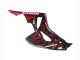 2006-2007 Glossy Black Red Flame Honda CBR1000RR Motorcycle Fairing Australia