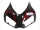 2006-2007 Glossy Black Red Flame Honda CBR1000RR Motorcycle Fairing Australia
