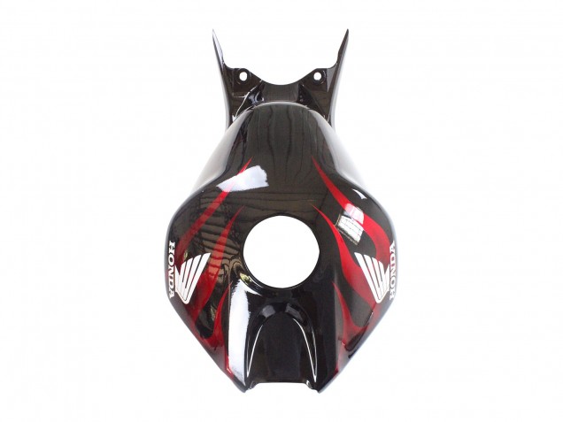2006-2007 Glossy Black Red Flame Honda CBR1000RR Motorcycle Fairing Australia
