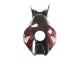 2006-2007 Glossy Black Red Flame Honda CBR1000RR Motorcycle Fairing Australia