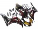 2006-2007 Glossy Black Yellow Red Flame Honda CBR1000RR Motorcycle Fairings Australia