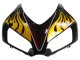 2006-2007 Glossy Black Yellow Red Flame Honda CBR1000RR Motorcycle Fairings Australia
