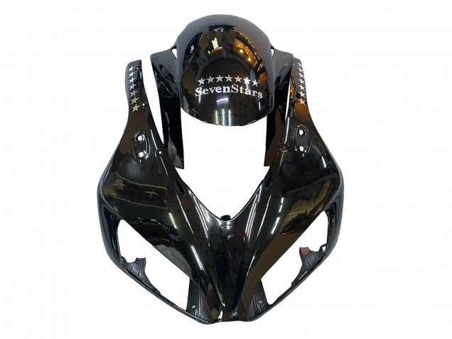 2006-2007 Glossy Black Gold SevenStars Honda CBR1000RR Motorcycle Fairings Australia