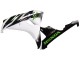 2006-2007 White Green Glossy Black Honda CBR1000RR Motorcycle Fairing Australia