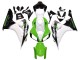 2006-2007 White Green Glossy Black Honda CBR1000RR Motorcycle Fairing Australia