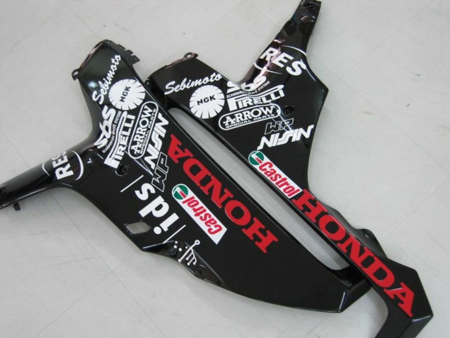 2006-2007 White Green Glossy Black Hannspree 52 Honda CBR1000RR Motorcycle Fairings Australia