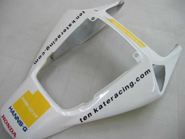 2006-2007 White Green Glossy Black Hannspree 52 Honda CBR1000RR Motorcycle Fairings Australia