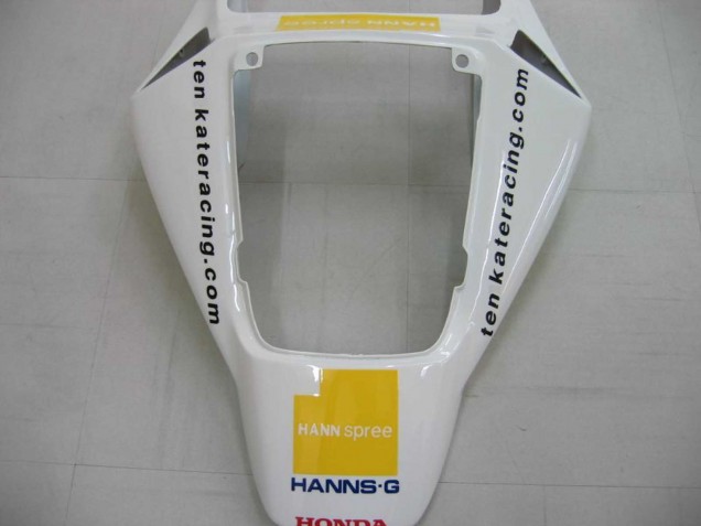 2006-2007 White Green Glossy Black Hannspree 52 Honda CBR1000RR Motorcycle Fairings Australia