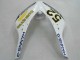 2006-2007 White Green Glossy Black Hannspree 52 Honda CBR1000RR Motorcycle Fairings Australia