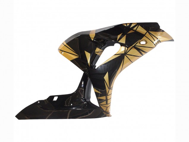 2006-2007 Gold Glossy Black Honda CBR1000RR Motorcycle Fairings Australia