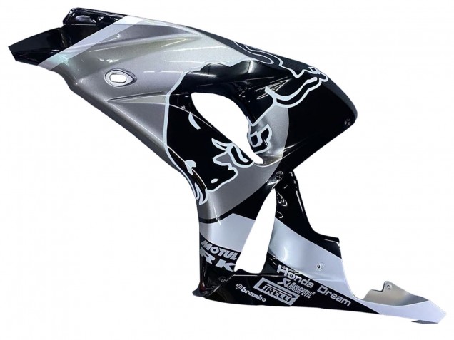 2006-2007 Silver Glossy Black Red Bull Honda CBR1000RR Motorcycle Fairings Australia