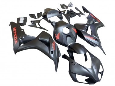 2006-2007 Matte Black Red Decals Honda CBR1000RR Motorcycle Fairings Australia