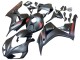 2006-2007 Matte Black Red Decals Honda CBR1000RR Motorcycle Fairings Australia