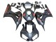 2006-2007 Matte Black Red Decals Honda CBR1000RR Motorcycle Fairings Australia