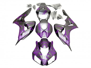 2006-2007 Silver Light Purple Honda CBR1000RR Motorcycle Fairings Australia