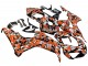 2006-2007 Black Orange Silver Camouflage Honda CBR1000RR Motorcycle Fairings Australia