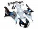 2006-2007 White Blue Glossy Black Honda CBR1000RR Motorcycle Fairing Australia
