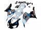 2006-2007 White Blue Glossy Black Honda CBR1000RR Motorcycle Fairing Australia