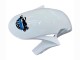 2006-2007 White Blue Glossy Black Honda CBR1000RR Motorcycle Fairing Australia
