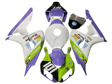 2006-2007 White Purple Green Glossy Black Honda CBR1000RR Motorcycle Fairings Australia