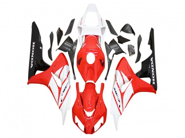 2006-2007 White Red Glossy Black Honda CBR1000RR Motorcycle Fairing Australia