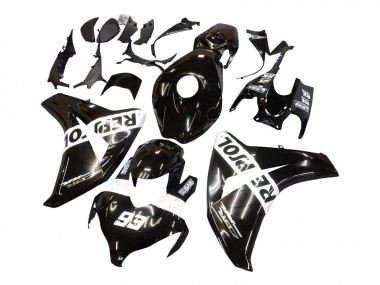 2008-2011 Glossy Black White Repsol 93 Honda CBR1000RR Motorcycle Fairings Australia