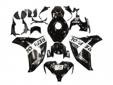 2008-2011 Glossy Black White Repsol 93 Honda CBR1000RR Motorcycle Fairings Australia