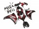 2008-2011 Glossy Black Red Flame Honda CBR1000RR Motorcycle Fairing Australia