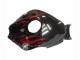 2008-2011 Glossy Black Red Flame Honda CBR1000RR Motorcycle Fairing Australia