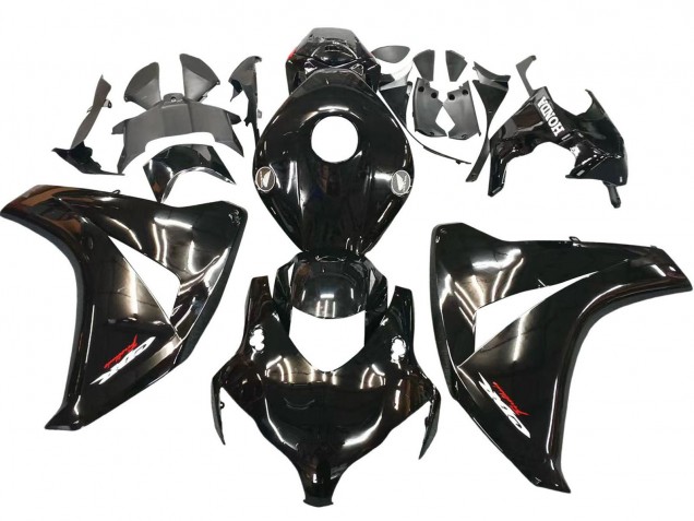 2008-2011 Glossy Black Honda CBR1000RR Motorcycle Fairings Australia