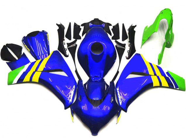 2008-2011 Blue Yellow White Green Honda CBR1000RR Motorcycle Fairings Australia