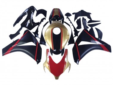 2008-2011 Gold Red Glossy Black Honda CBR1000RR Motorcycle Fairings Australia