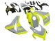 2008-2011 Nardo Grey Fluorescent Green Honda CBR1000RR Motorcycle Fairings Australia