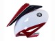 2008-2011 White Red Glossy Black Racing 24 Honda CBR1000RR Motorcycle Fairings Australia