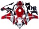 2008-2011 White Red Glossy Black Racing 24 Honda CBR1000RR Motorcycle Fairings Australia